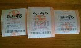 California Fantasy 5 Ticket