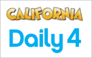 California Daily 4 Frequency Chart for the Latest 50 Draws